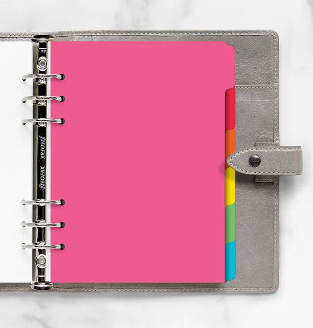 filofax-blanko-trennbl-tter-bright-6er-set-a5 image 1