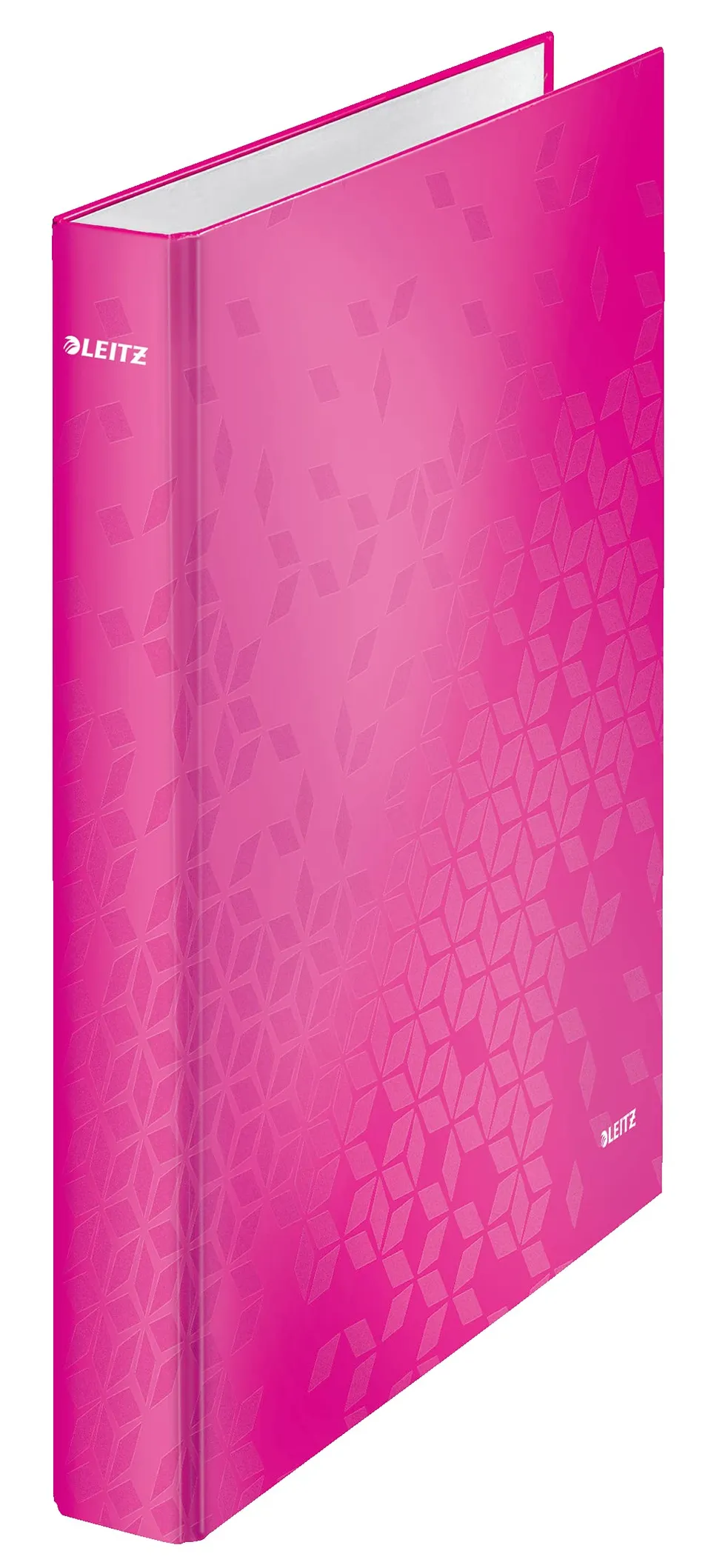 leitz-wow-ringbuch-a4-2-ring-25-mm-pink-metallic-42410023 image 1