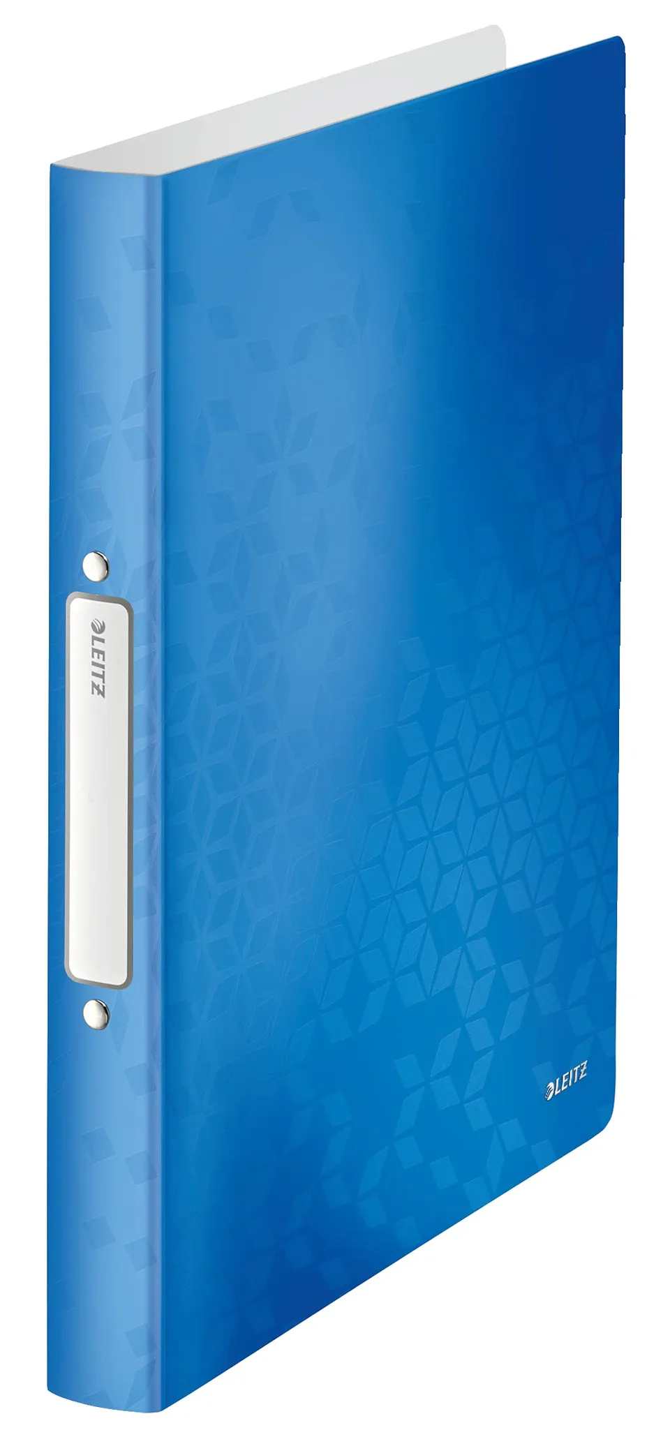 leitz-wow-ringbuch-a4-pp-2-ringe-25-mm-blau-metallic image 1