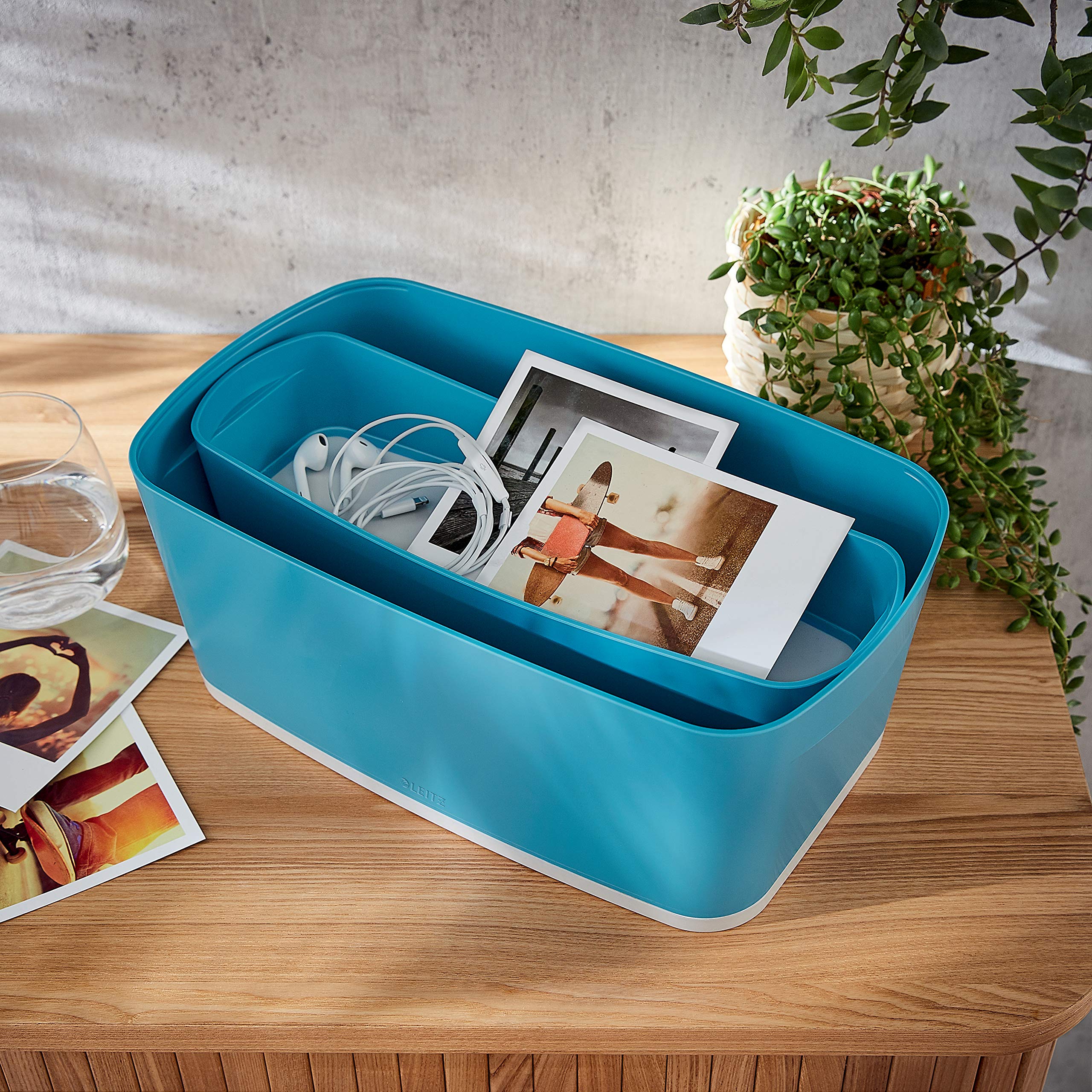 leitz-mybox-cosy-aufbewahrungsschale-52654061-sanftes-blau-307-x-55-x-105-mm image 3