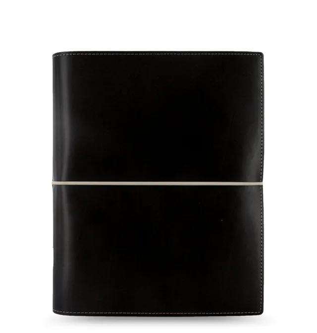 filofax-domino-a5-organiser-ringbuch-planer-mit-kontrastnaht image 1