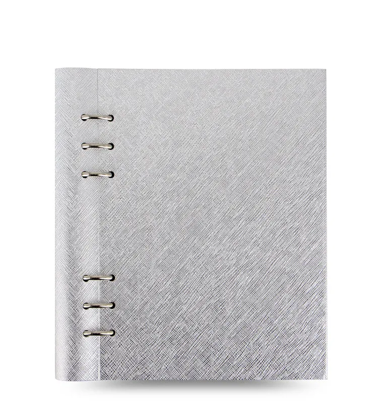 filofax-clipbook-saffiano-metallic-a5-flexibles-ring-notizbuch image 1