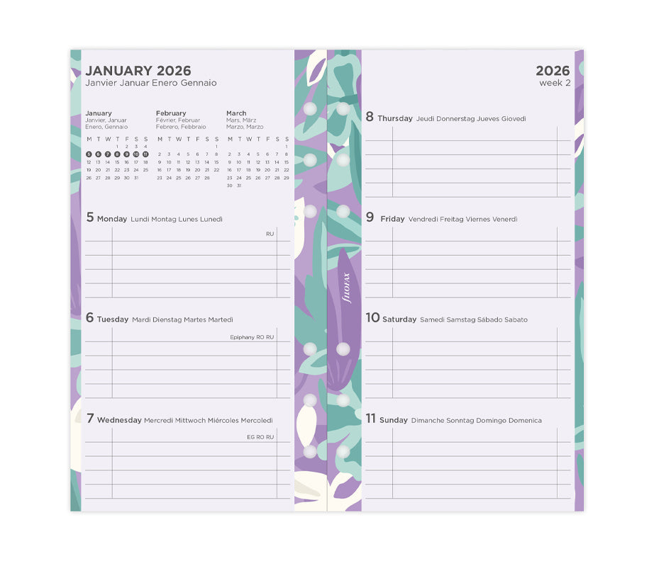 filofax-personal-illustrated-diary-pack-2026-1-woche-2-seiten image 4