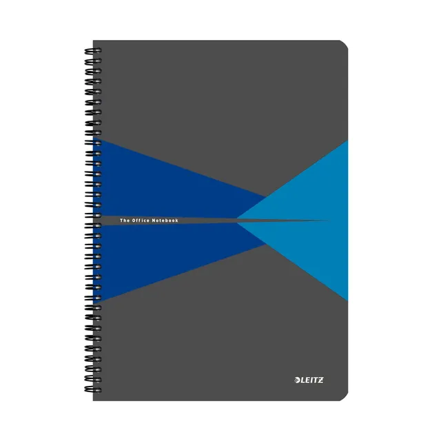 leitz-office-collegeblock-a4-liniert-spiralgebunden-karton-einband-blau image 1