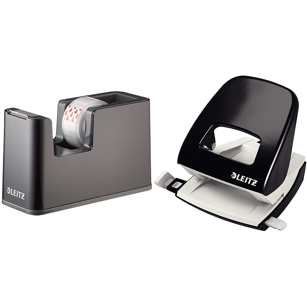leitz-wow-duo-colour-klebeband-tischabroller-inkl-klebeband-schwarz-anthrazit image 5