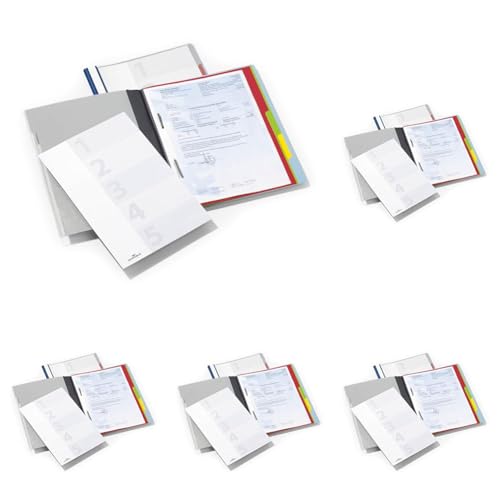 durable-divisoflex-schnellhefter-a4-blau-mappe-mit-5-unterteilungen-255706 image 7
