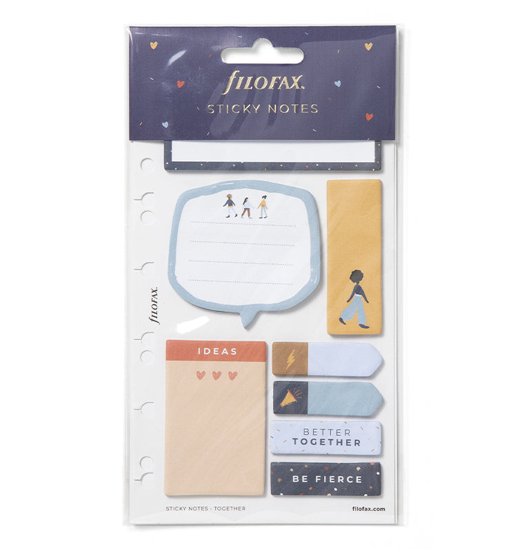 filofax-together-sticky-notes-haftnotizen-set-personal-a5 image 2