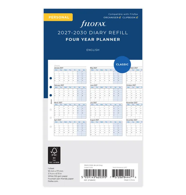 filofax-4-jahresplaner-personal-2027-2029-englisch-leporello image 1