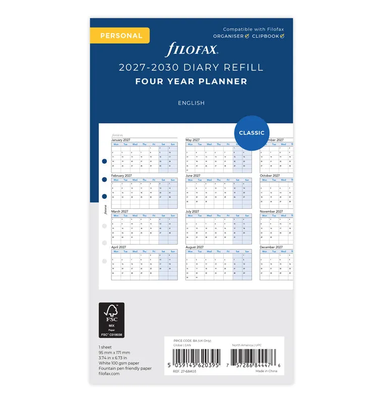 filofax-4-jahresplaner-personal-2027-2029-englisch-leporello image 1