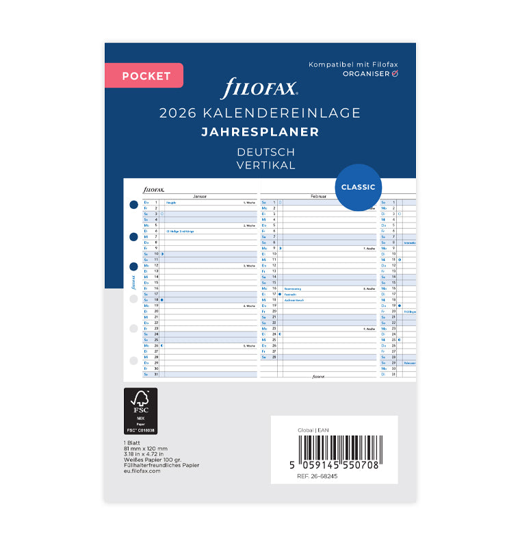 filofax-jahresplaner-deutsch-pocket-2026-leporello-zum-ausklappen image 1