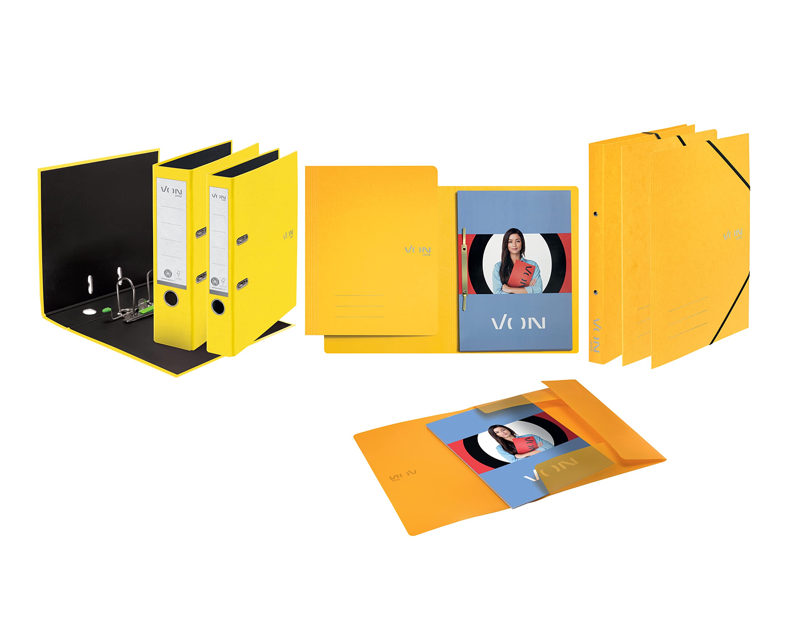 von-leitz-schnellhefter-a4-karton-335g-m-gelb-10er-pack-f-r-250-blatt image 6