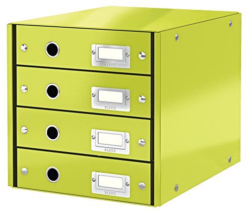 leitz-schubladenbox-click-store-a4-4-schubladen-gr-n-60490064 image 8