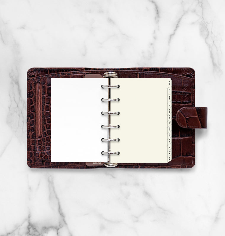 filofax-a-z-register-cream-pocket image 4