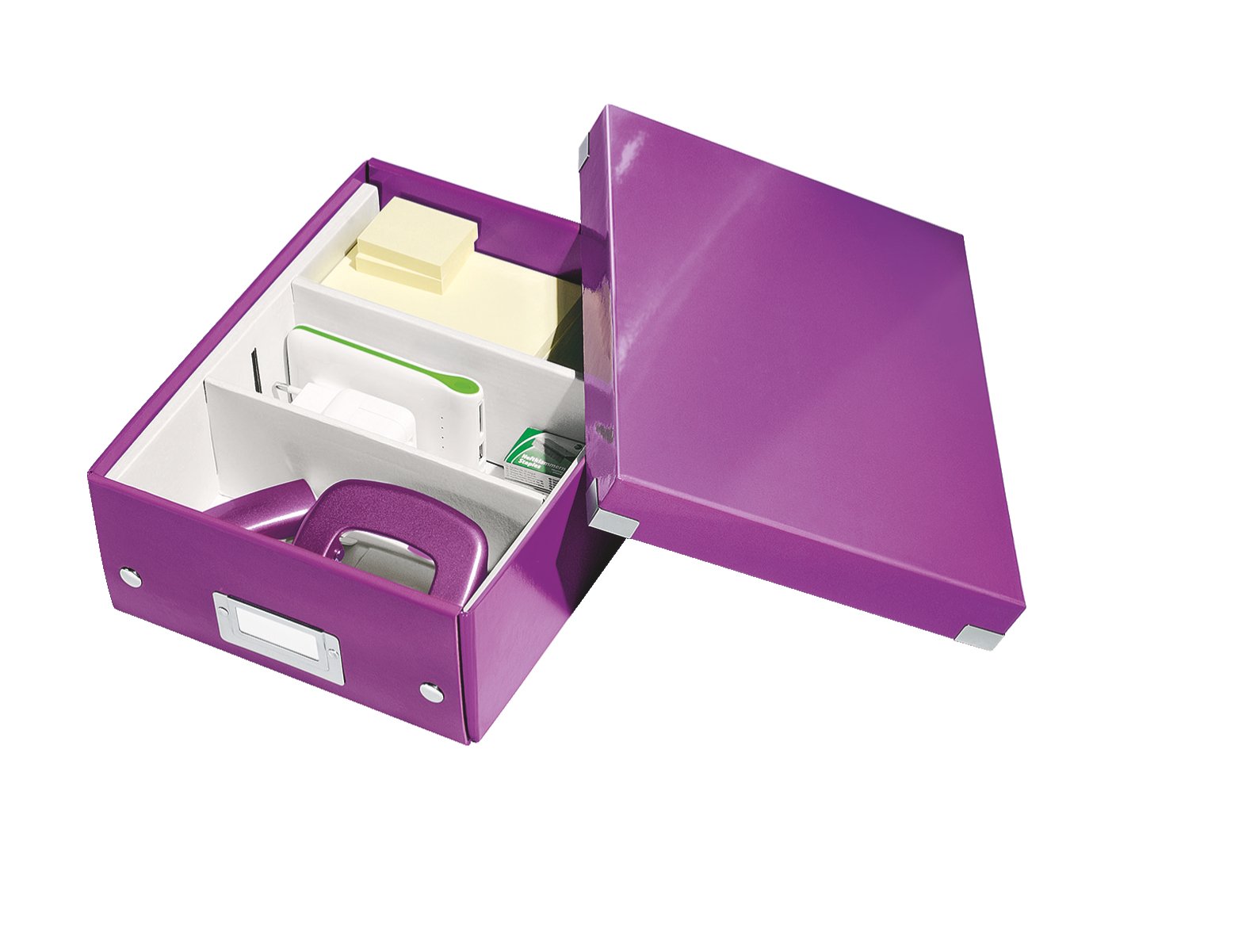 leitz-click-store-aufbewahrungsbox-klein-mit-deckel-violett-60570062 image 3