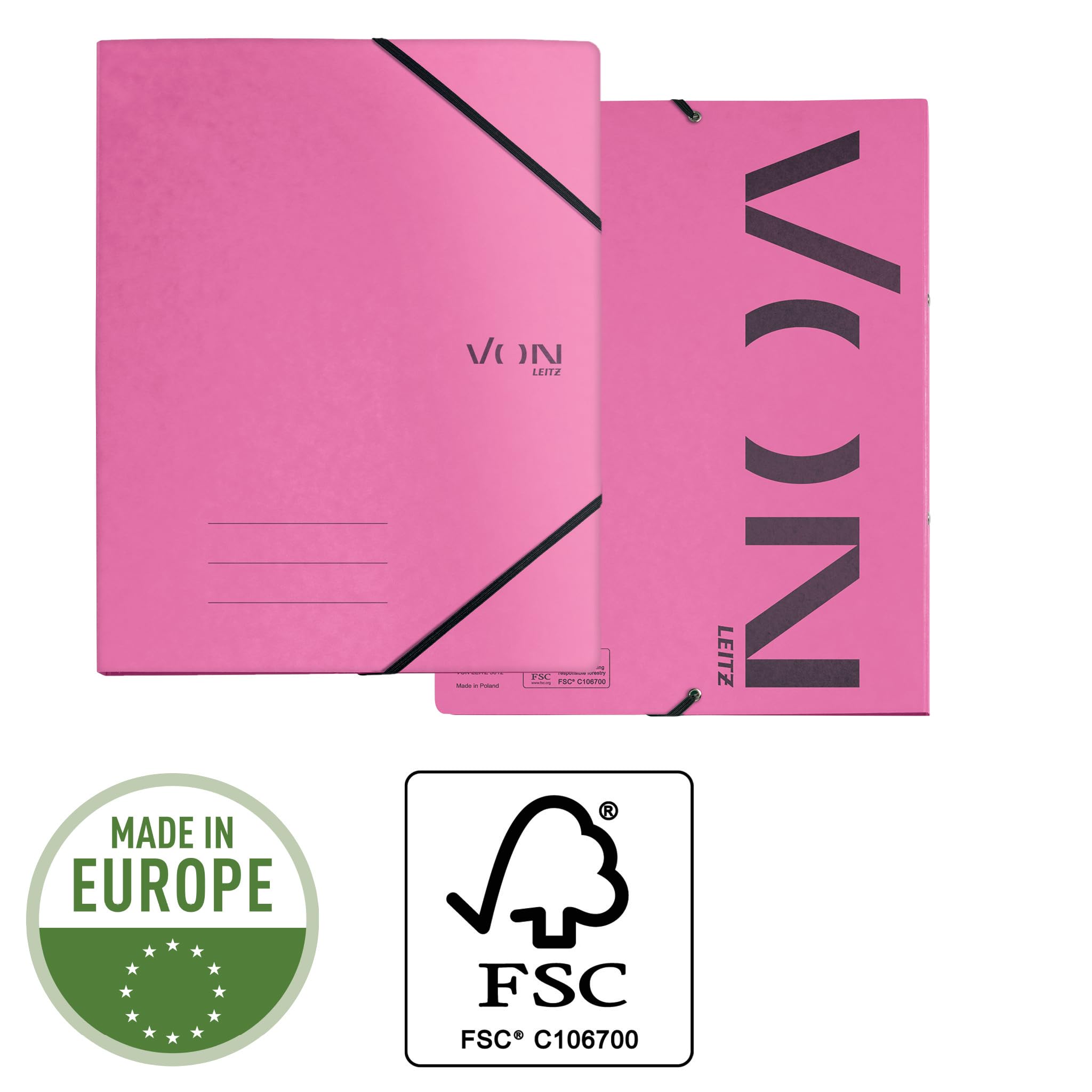 von-leitz-ringbuch-a4-2-ring-25-mm-fuchsia-5-st-ck-30120022 image 3