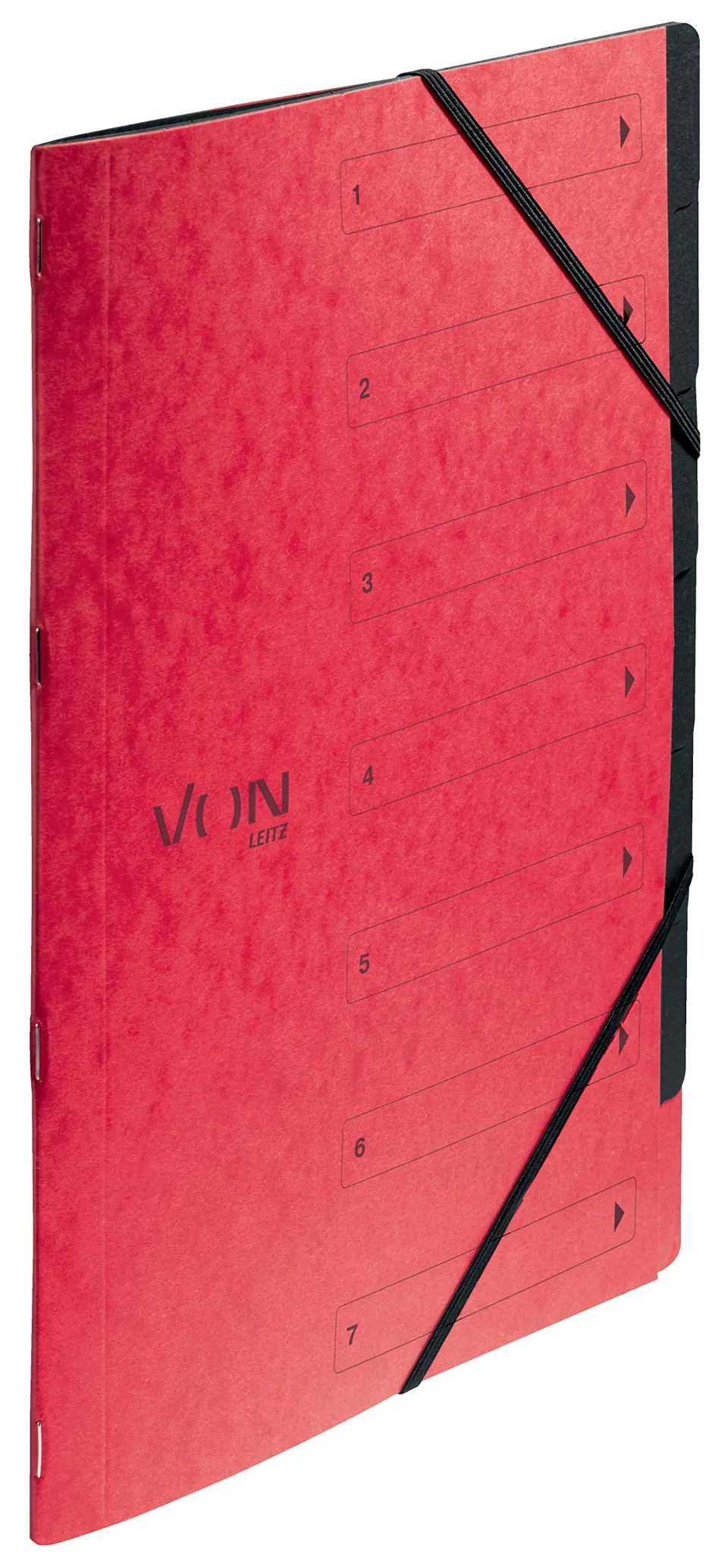 leitz-von-ordnungsmappe-a4-6-f-cher-rot-5er-pack-30140025 image 1