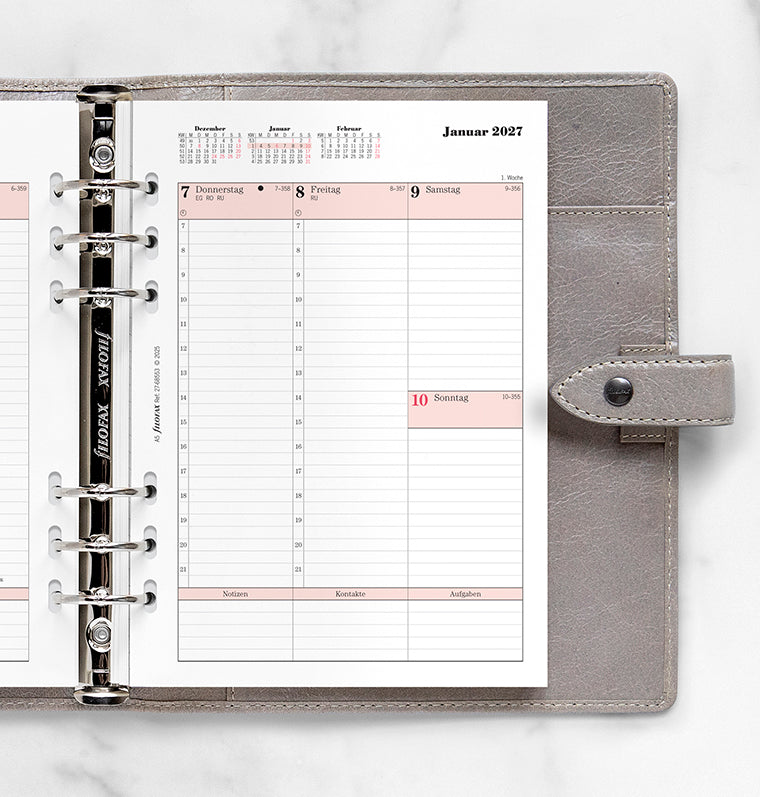 filofax-professional-kalendereinlage-a5-2027-1-woche-2-seiten-deutsch image 2