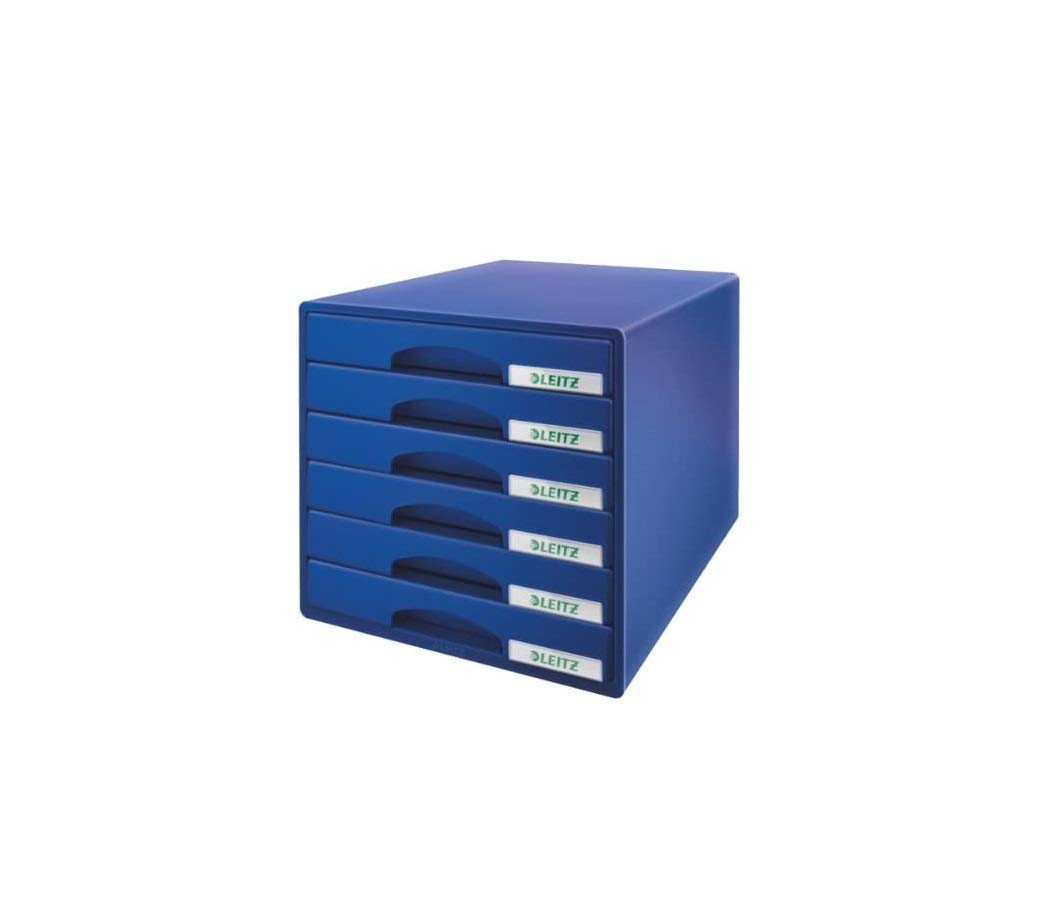 leitz-plus-schubladenbox-52120095-mit-6-schubladen-a4-schwarz image 3