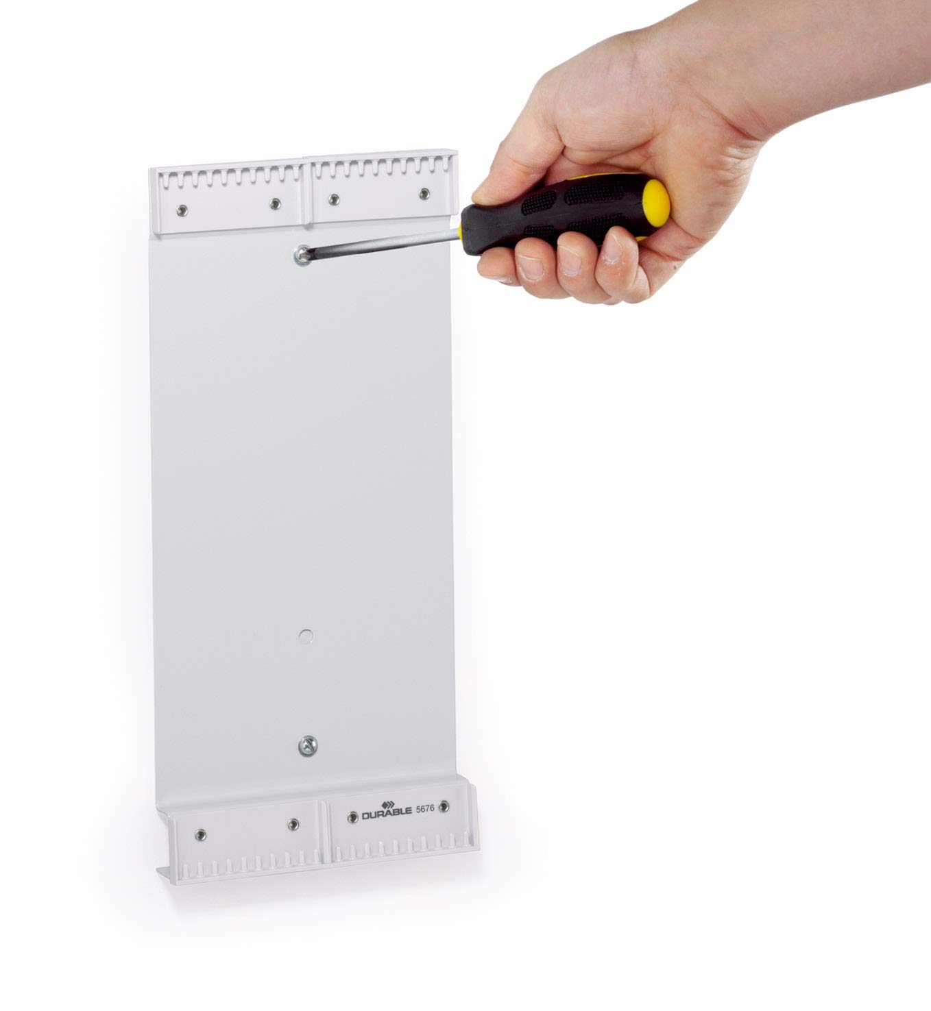 durable-function-wall-module-20-sichttafelwandhalter-grau-567610 image 2