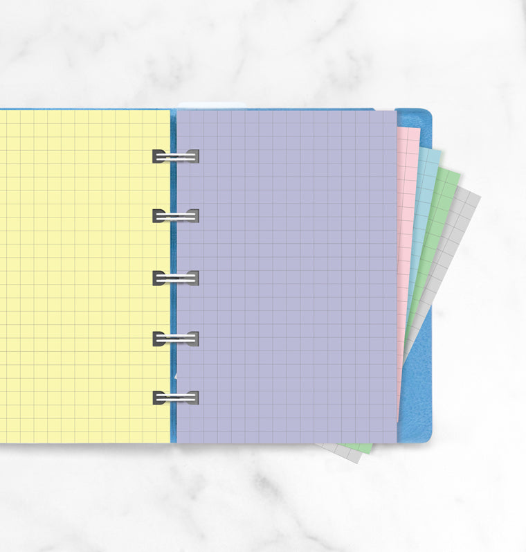 filofax-notebook-nachf-llpapier-pocket-pastel-kariert image 2
