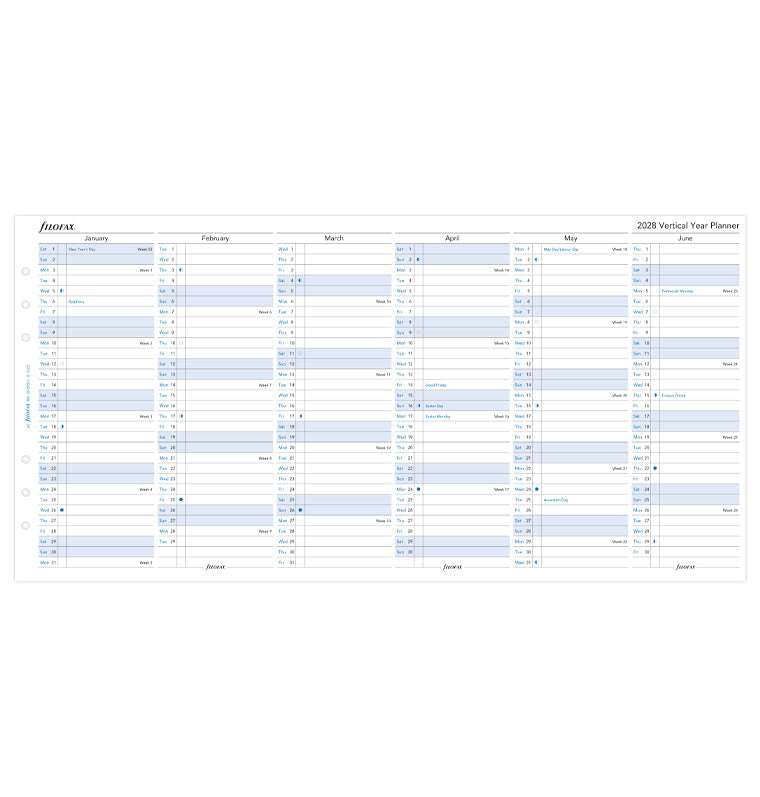 filofax-jahresplaner-englisch-a5-2028-leporello-2 image 4