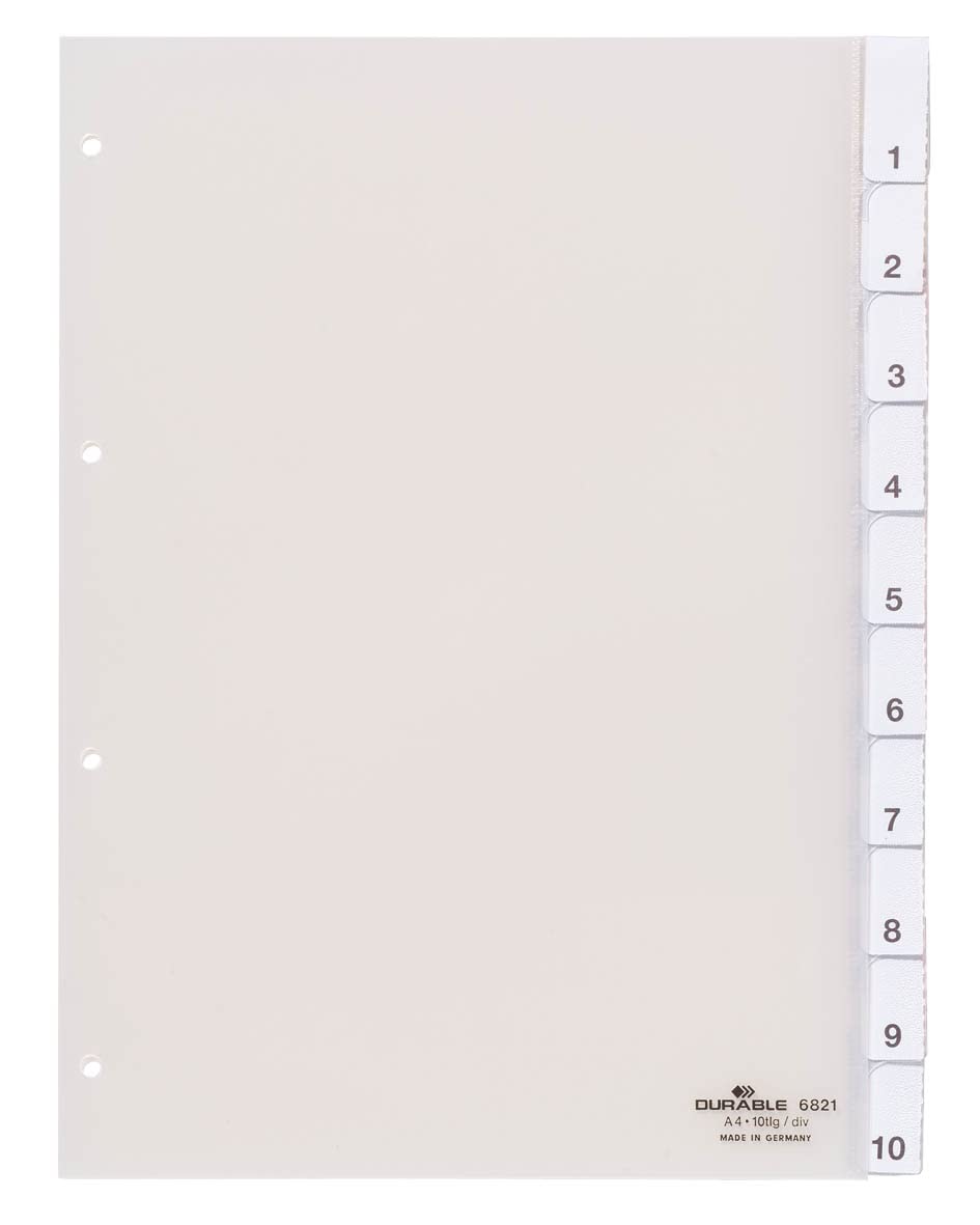 durable-register-a4-10-teilig-transparent-682119 image 2