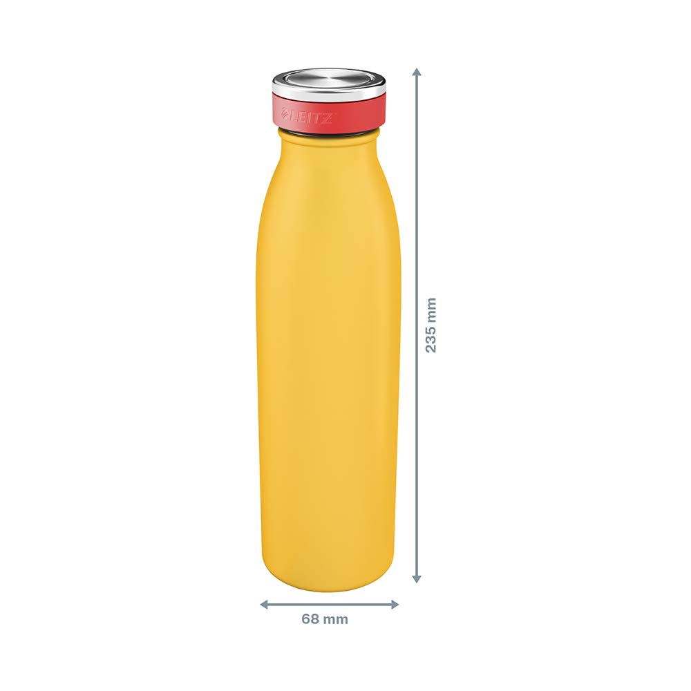 leitz-cosy-trinkflasche-500-ml-edelstahl-warmes-gelb-90160019 image 5