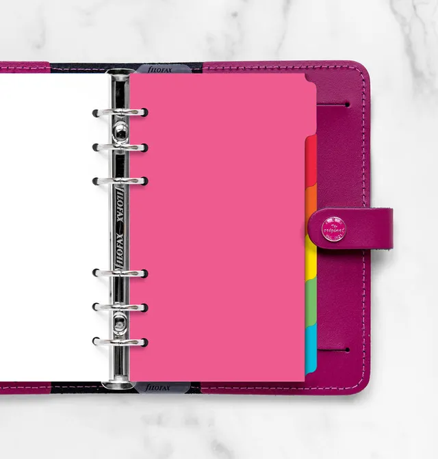 filofax-trennbl-tter-bright-blanko-6er-set-personal image 1