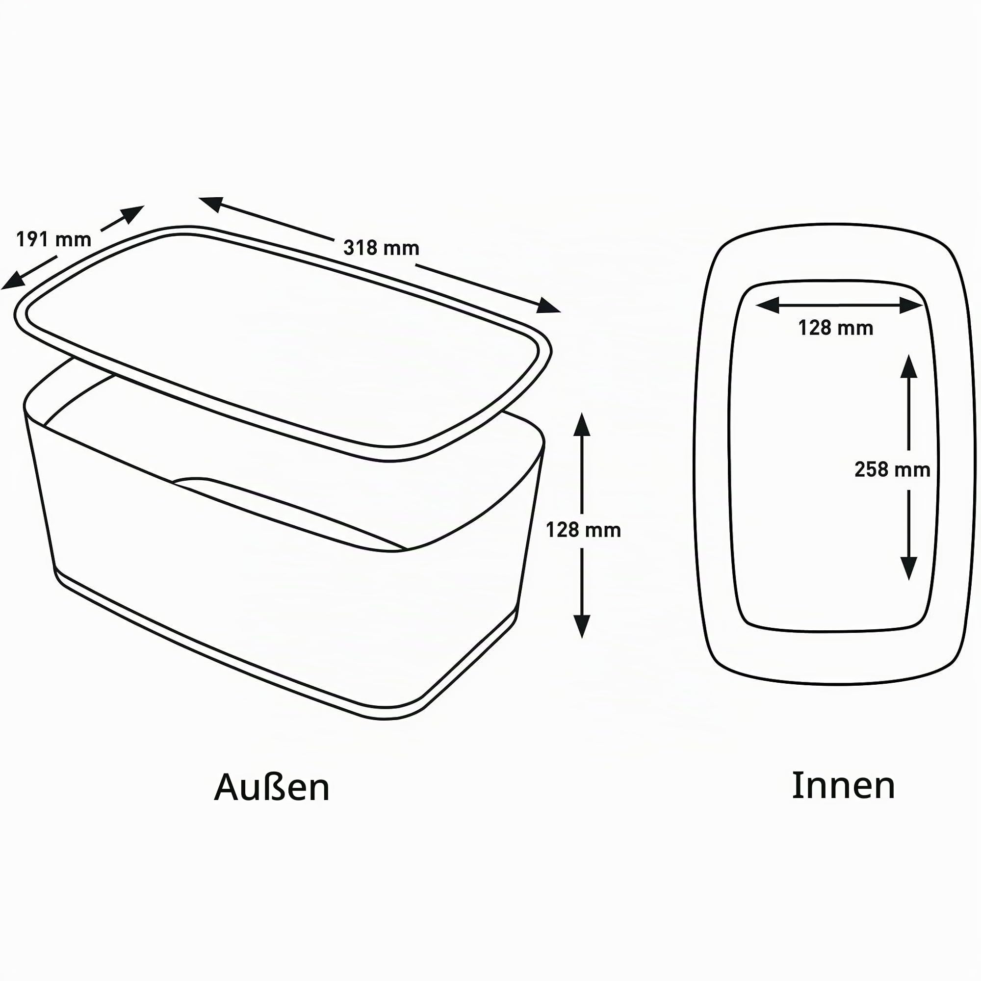 leitz-mybox-klein-aufbewahrungsbox-mit-deckel-a5-5-l-wei-grau image 4