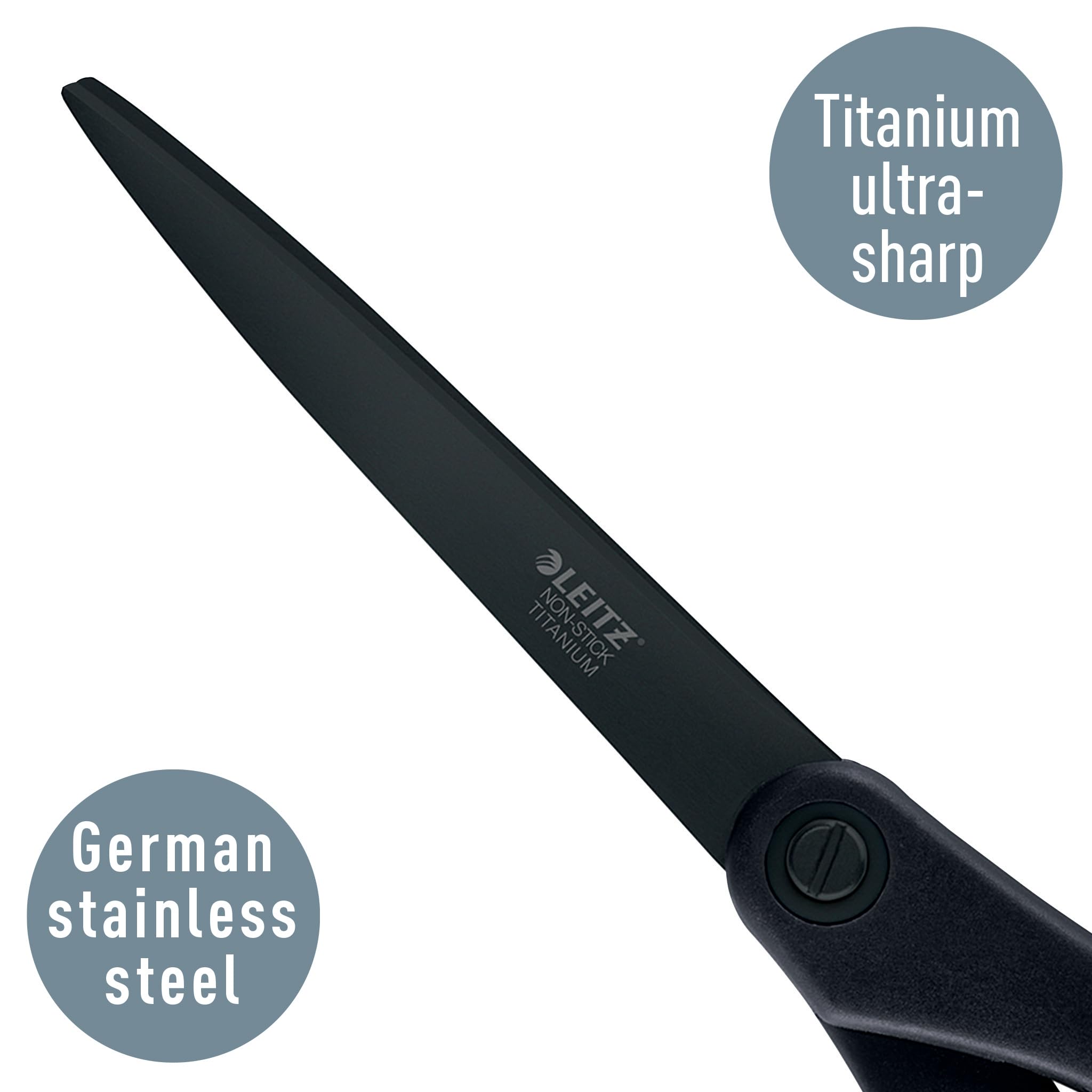leitz-titan-anti-haft-schere-20-5-cm-haushaltsschere-schwarz image 3
