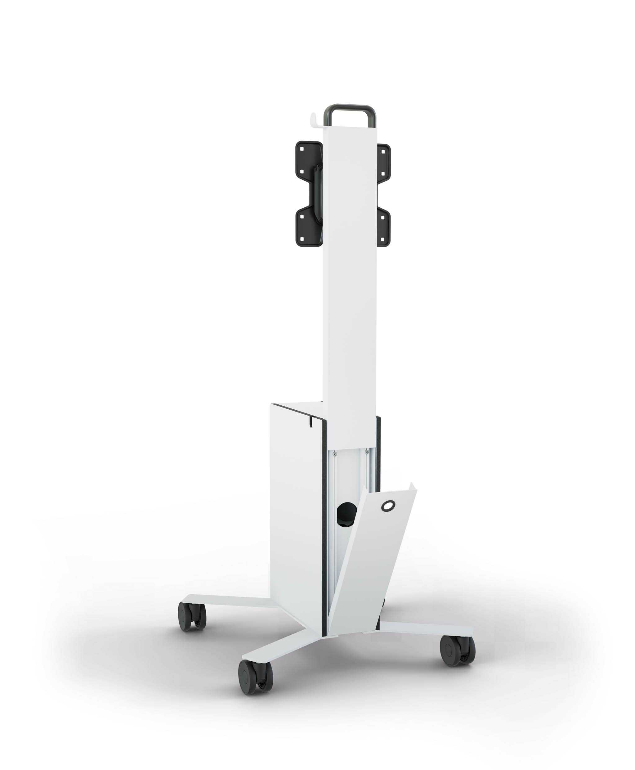 durable-coworksation-mobiler-tv-wagen-f-r-19-43-zoll-3-f-cher-wei image 3