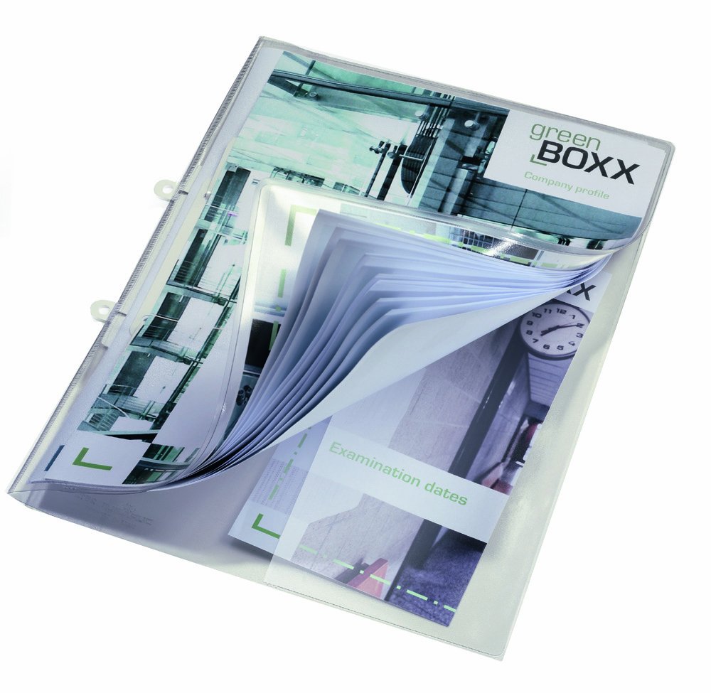 durable-sichthefter-a4-transparent-25-st-ck-duraquick-mit-abheftschiene image 3