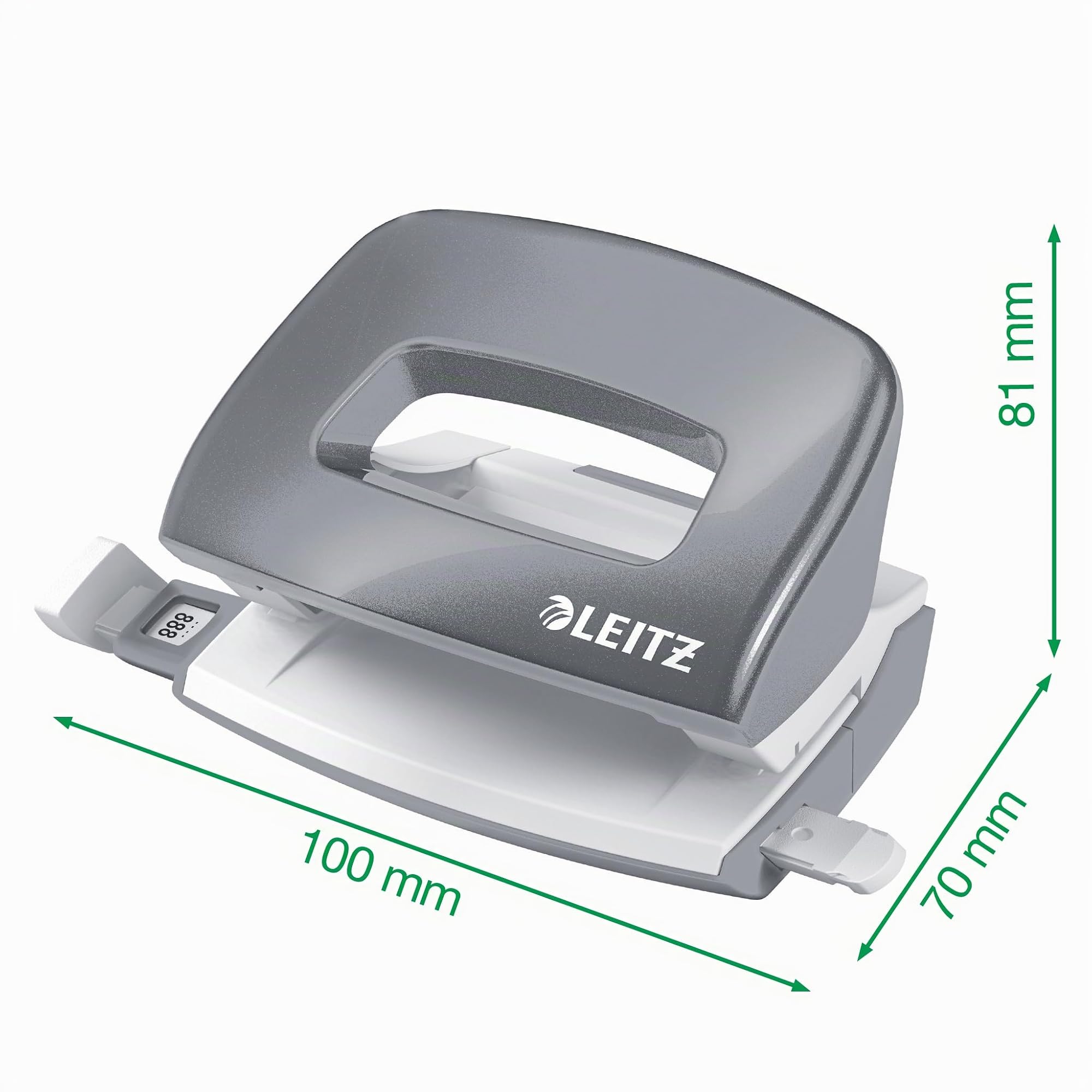 leitz-nexxt-wow-mini-locher-heftger-t-set-perlwei-f-r-10-blatt image 4