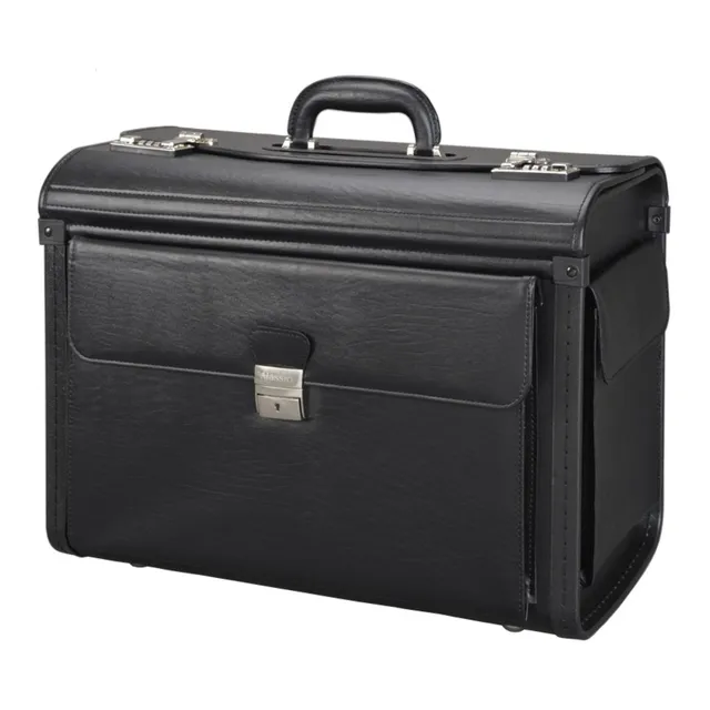 alassio-pilotenkoffer-vicenza-aus-kunstleder-in-schwarz image 1