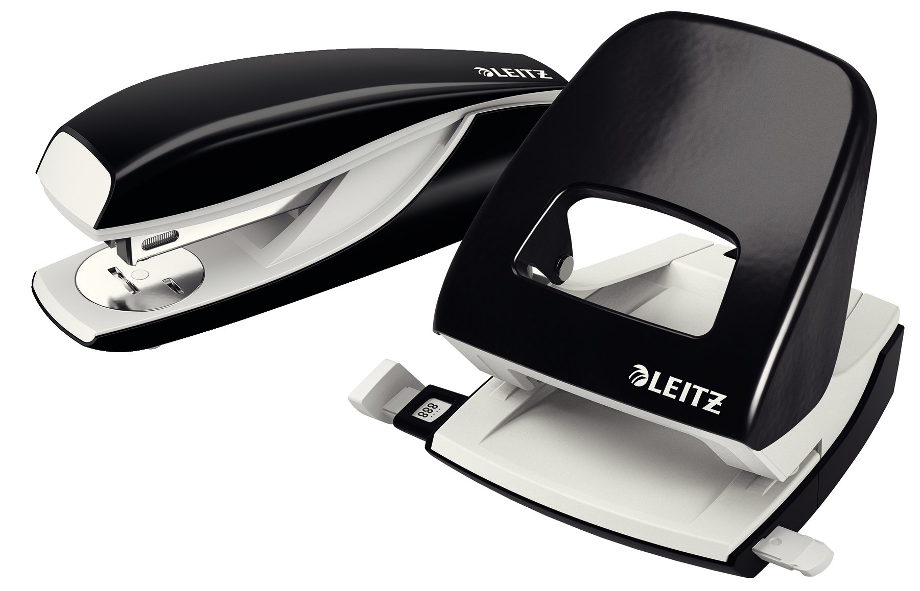 leitz-nexxt-heftger-t-und-locher-set-f-r-30-blatt-schwarz-50950095 image 1