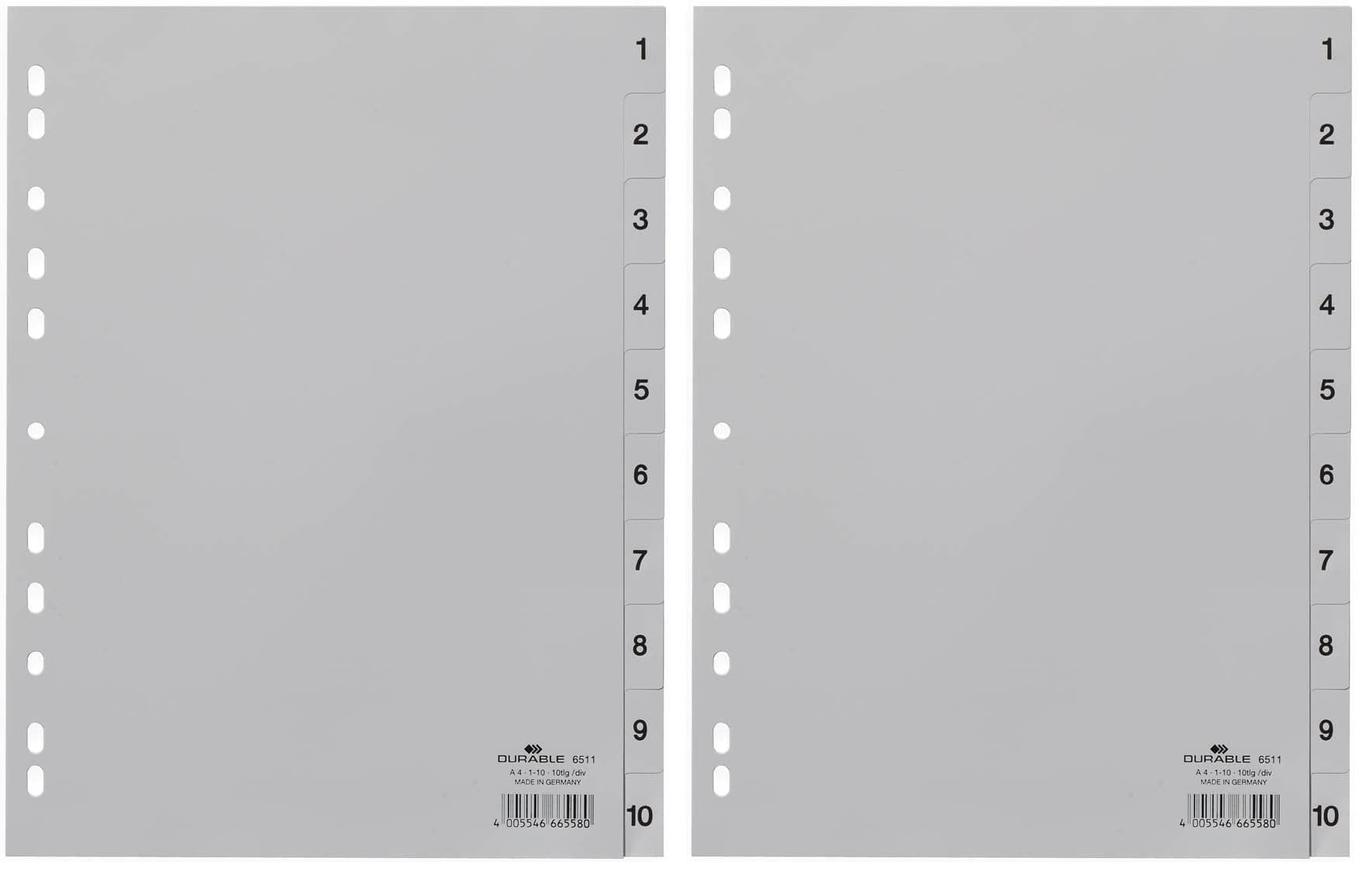 durable-duraquick-zahlenregister-a4-1-10-pp-grau-volldeckend-25-st-ck-651110 image 3