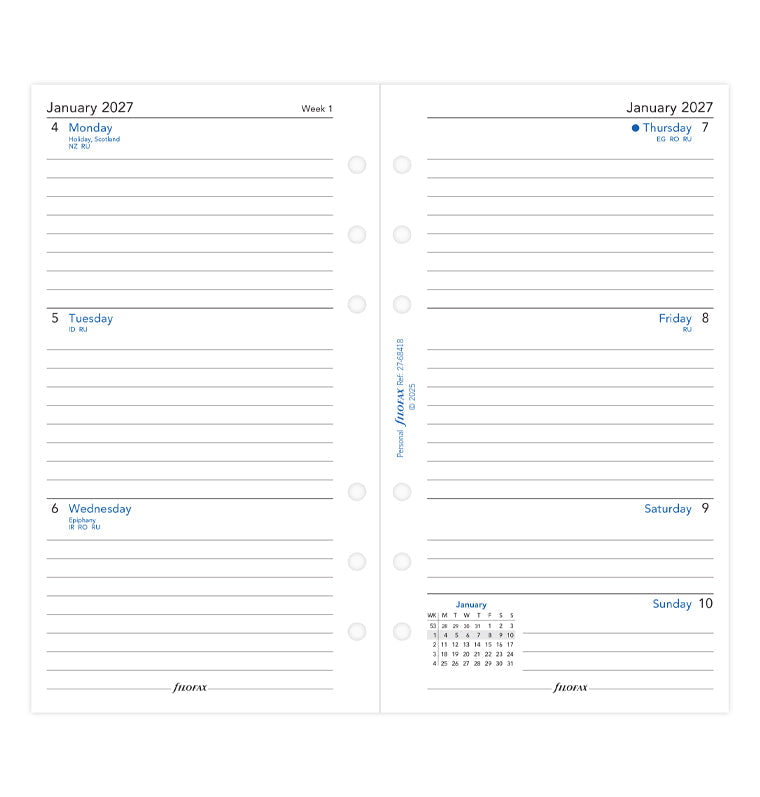 filofax-2027-kalendereinlage-personal-1-woche-2-seiten-englisch image 4