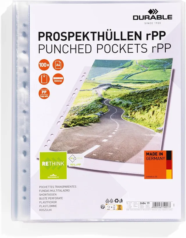 durable-prospekth-llen-a4-transparent-100-st-ck-rpp-80-my-oben-offen image 1