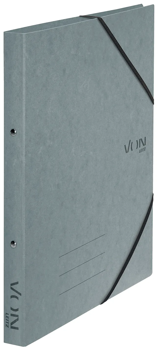 leitz-von-ringbuch-a4-2-ringe-25-mm-grau-5-st-ck-30120085 image 1