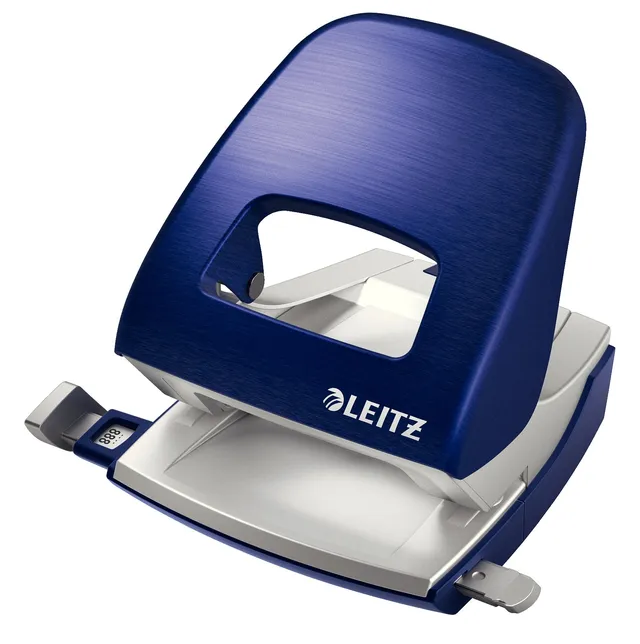leitz-nexxt-style-b-rolocher-metall-30-blatt-titan-blau image 1
