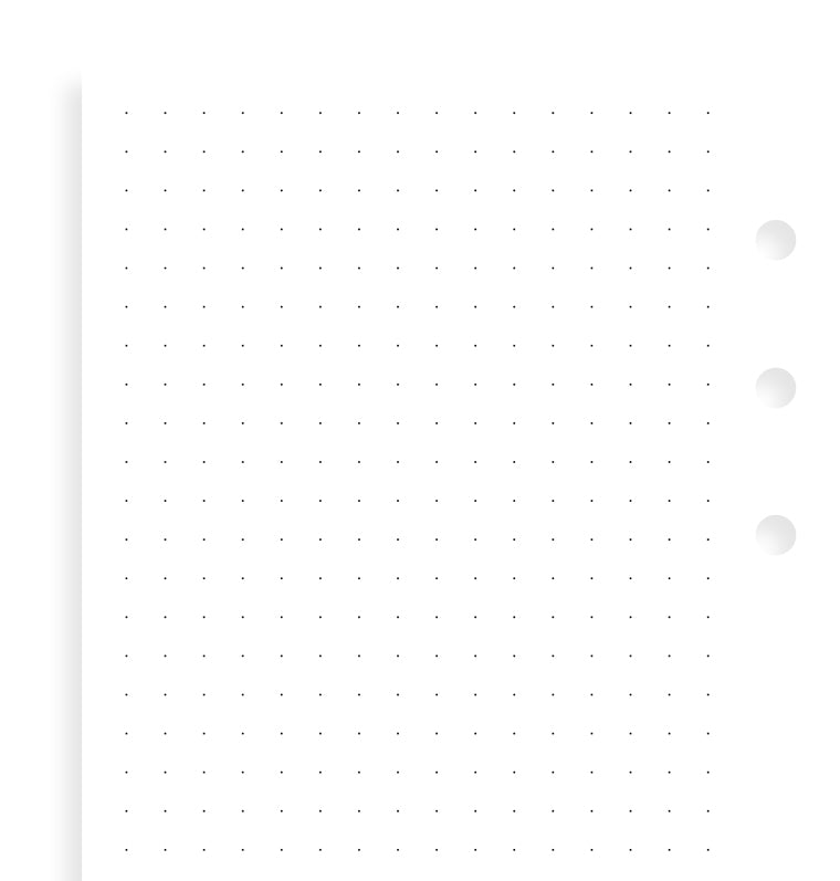 filofax-personal-dotted-journal-einlage-punktkariert-refill image 4