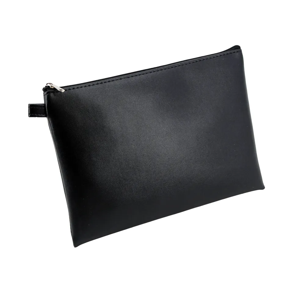 alassio-bank-utensilientasche-leder-schwarz-23-x-16-cm-mit-rei-verschluss image 1