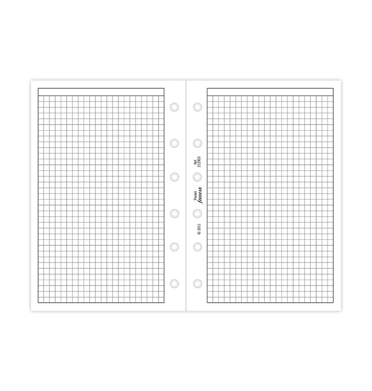 filofax-the-original-notizpapier-wei-kariert-3mm-pocket-20-blatt image 6