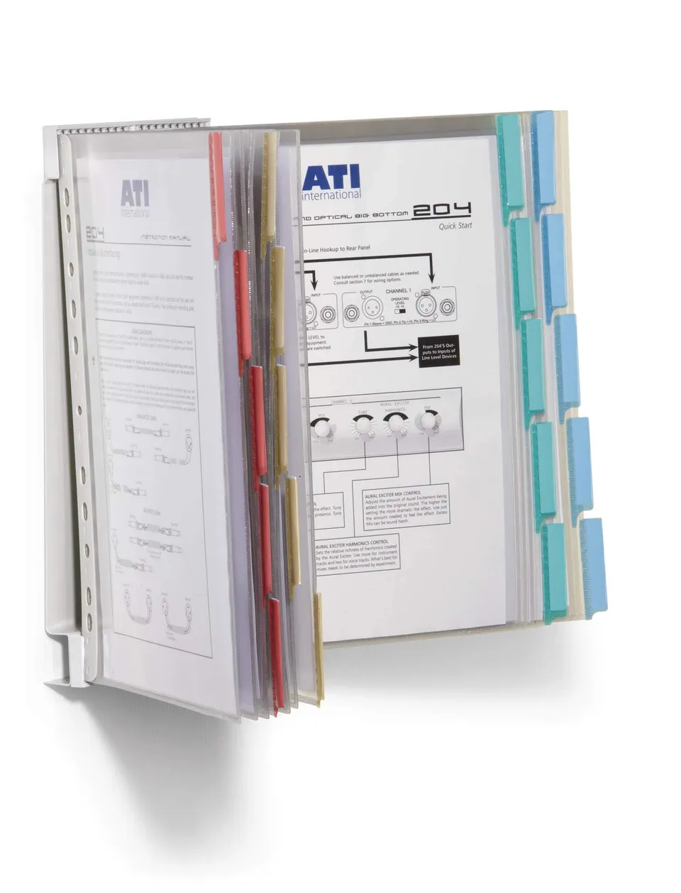 durable-function-wall-20-wand-sichttafelsystem-a4-farbig-sortiert image 1