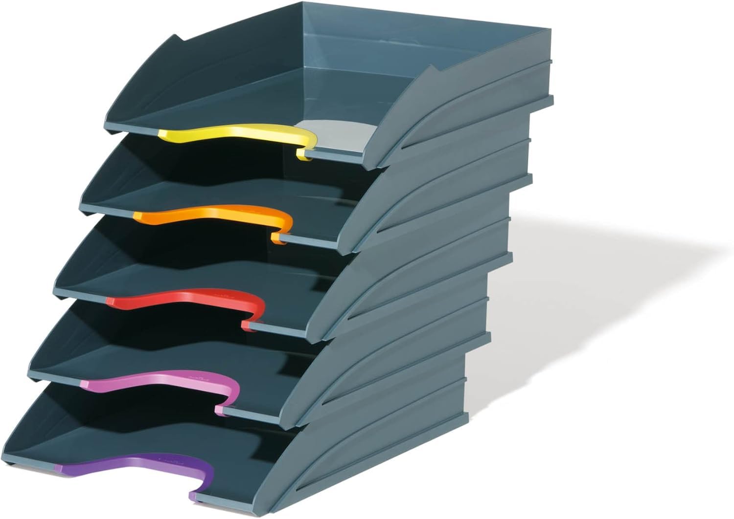 durable-varicolor-briefablage-a4-5-f-cher-anthrazit-770557 image 1