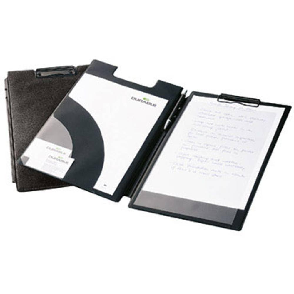 durable-spezial-blockmappe-233201-din-a4-schwarz-mit-klemme image 1