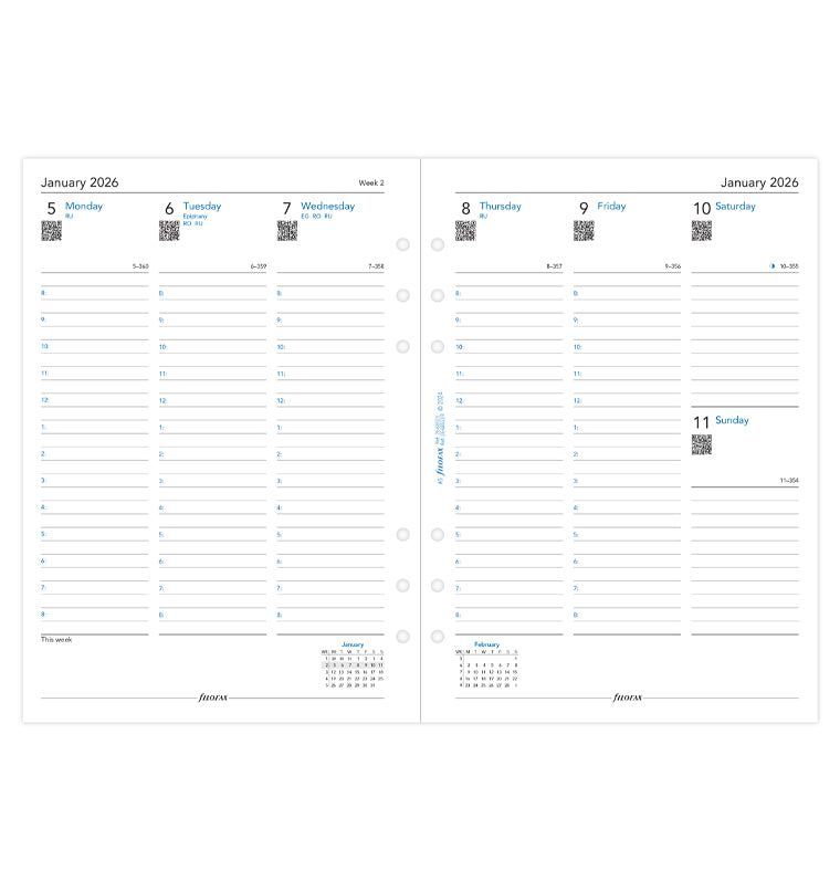filofax-kalendereinlage-a5-2026-1-woche-2-seiten-englisch image 4
