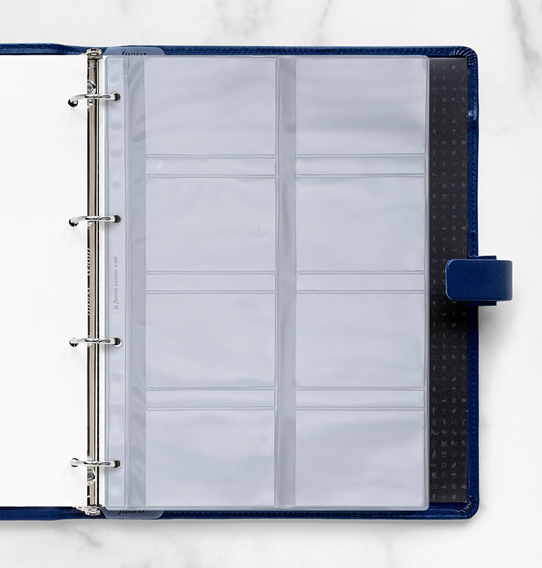 filofax-visitenkartenh-lle-a4-vinyl-f-r-16-karten image 1