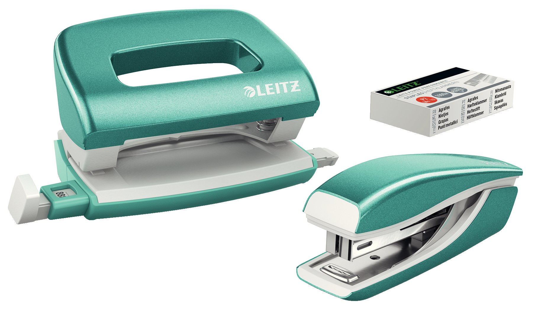 leitz-nexxt-wow-mini-locher-heftger-t-set-perlwei-f-r-10-blatt image 7