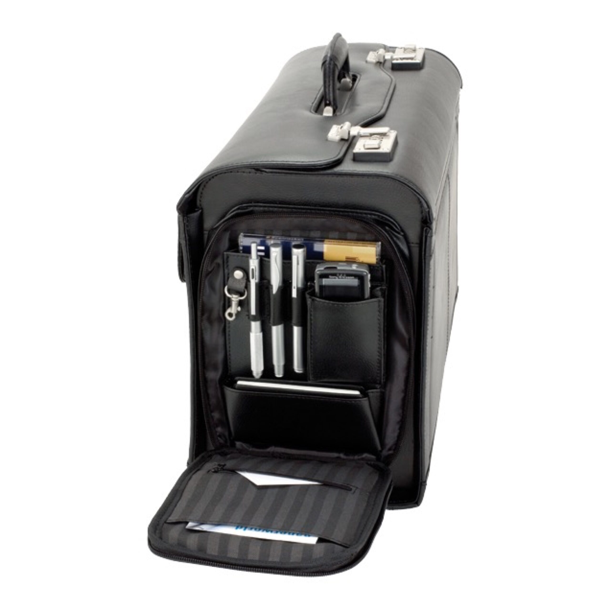 alassio-pilotenkoffer-verona-schwarz-mit-laptopfach-und-h-ngeregister image 3